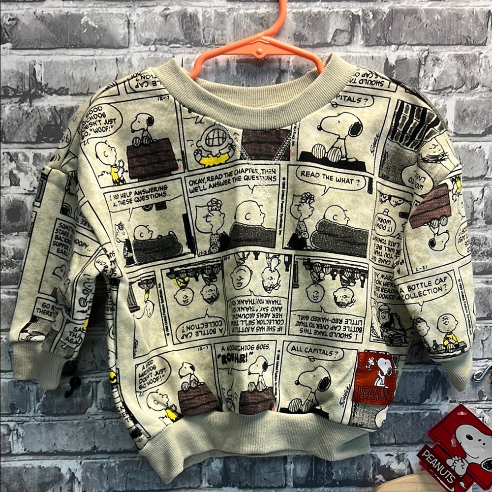 Peanuts Kids Matching Set - Comic Print - Picture 2 of 11
